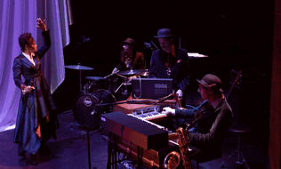 Le Prince de la terreur, cabaret freak rock de Fabrice Melquiot, Brico Jardine et Paul Desveaux